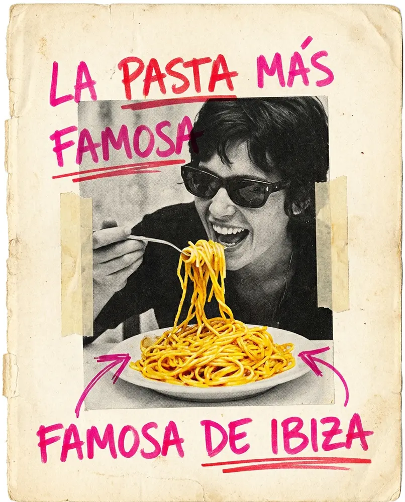 Póster la pasta más famosa